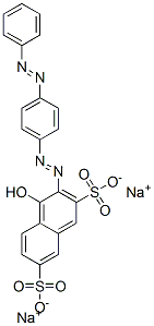 4-Hydroxy-3-[[4-(phenylazo)phenyl]azo]naphthalene-2,7-disulfonic acid disodium salt picture
