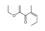 2-ethoxy-4-methylhepta-1,4-dien-3-one结构式