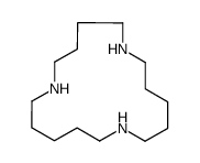 1,6,12-triazacycloheptadecane Structure