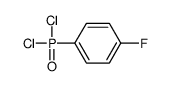 1-dichlorophosphoryl-4-fluorobenzene Structure