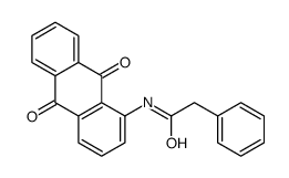 N-(9,10-dioxoanthracen-1-yl)-2-phenylacetamide Structure