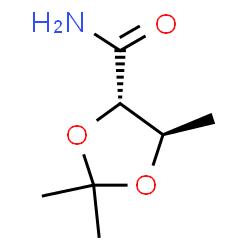 1,3-Dioxolane-4-carboxamide,2,2,5-trimethyl-,trans-(9CI) structure