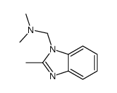 1H-Benzimidazole-1-methanamine,N,N,2-trimethyl-(9CI) Structure