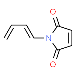 1H-Pyrrole-2,5-dione,1-(1,3-butadienyl)-(9CI)结构式