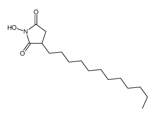 3-dodecyl-1-hydroxypyrrolidine-2,5-dione Structure