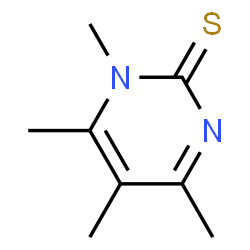 2(1H)-Pyrimidinethione,1,4,5,6-tetramethyl-(9CI) Structure