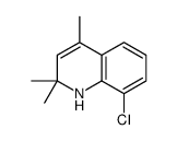 8-chloro-2,2,4-trimethyl-1H-quinoline结构式