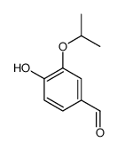 4-Hydroxy-3-propan-2-yloxybenzaldehyde Structure