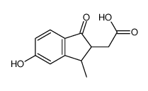 2-Indanacetic acid, 5-hydroxy-3-methyl-1-oxo- (5CI) picture