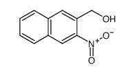 (3-nitronaphthalen-2-yl)methanol结构式