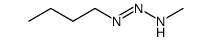 1-n-butyl-3-methyltriazene结构式