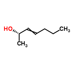 (2S)-3-Hepten-2-ol结构式