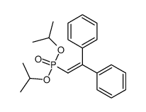 diisopropyl 2,2-diphenylvinylphosphonate Structure