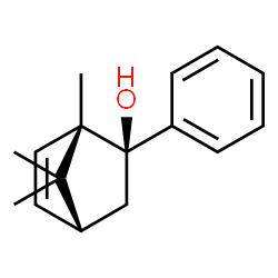 Bicyclo[2.2.1]hept-5-en-2-ol, 1,7,7-trimethyl-2-phenyl-, (1S,2R,4R)- (9CI) structure