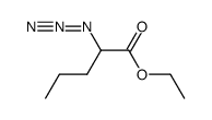 Ethyl 2-azido pentanoate结构式