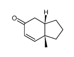 (+/-)-7a-methyl-cis-1,2,3,3a,4,7a-hexahydro-inden-5-one结构式