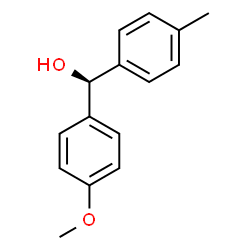 Benzenemethanol, 4-methoxy-alpha-(4-methylphenyl)-, (alphaS)- (9CI) Structure