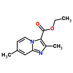 Ethyl 2,7-dimethylimidazo[1,2-a]pyridine-3-carboxylate picture
