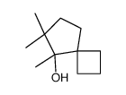 7,7,8-trimethylspiro[3.4]octan-8-ol Structure