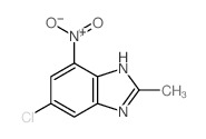 6-chloro-2-methyl-4-nitro-1H-benzoimidazole picture