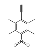 Benzene, 1-ethynyl-2,3,5,6-tetramethyl-4-nitro- (9CI) Structure