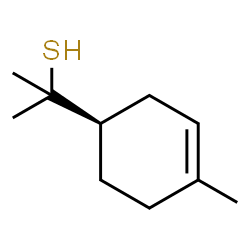 (R)-alpha,alpha,4-trimethylcyclohex-3-ene-1-methanethiol structure