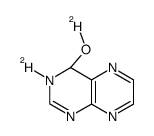 3,4-dihydropteridin-3-d-4-ol结构式