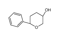 (3S,6S)-6-phenyloxan-3-ol结构式