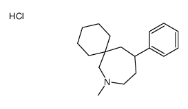 8-methyl-11-phenyl-8-azaspiro[5.6]dodecane,hydrochloride Structure