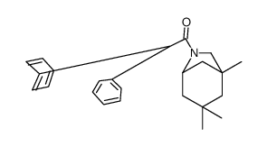 2,2-diphenyl-1-(3,3,5-trimethyl-7-azabicyclo[3.2.1]octan-7-yl)ethanone结构式