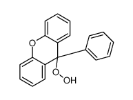 9-hydroperoxy-9-phenylxanthene Structure