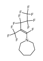 1-((Z)-1,3,3,4,4,5,5,5-Octafluoro-2-trifluoromethyl-pent-1-enyl)-azepane结构式