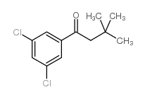 3',5'-DICHLORO-3,3-DIMETHYLBUTYROPHENONE结构式