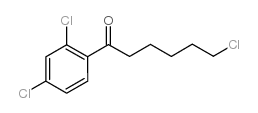 6-CHLORO-1-(2,4-DICHLOROPHENYL)-1-OXOHEXANE结构式