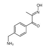 1-[4-(aminomethyl)phenyl]-2-hydroxyiminopropan-1-one结构式