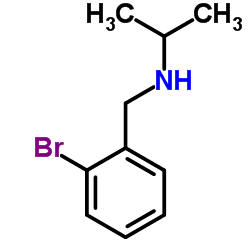 N-(2-Bromobenzyl)-2-propanamine structure