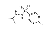2-(2-(p-tolylsulfonyl)hydrazino)propane结构式