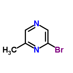 2-Bromo-6-methylpyrazine structure