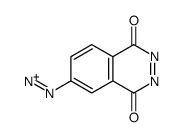 1,4-dioxo-2,3-dihydrophthalazine-6-diazonium结构式