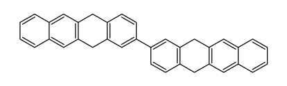 2-(5,12-dihydrotetracene-2-yl)-5,12-dihydrotetracene Structure