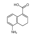 1-Naphthoicacid,5-amino-3,4-dihydro-(7CI) Structure