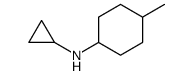 Cyclohexanamine, N-cyclopropyl-4-methyl Structure