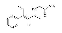 Acetamide, 2-[[1-(3-ethyl-2-benzofuranyl)ethyl]amino]结构式