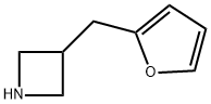 3-[(Furan-2-yl)methyl]azetidine Structure