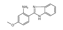 2-(4-methoxy-2-aminophenyl)-1H-benzimidazole Structure