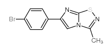 6-(4-bromophenyl)-3-methylimidazo[1,2-d][1,2,4]thiadiazole Structure