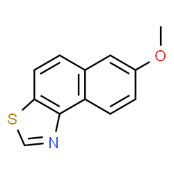Naphtho[1,2-d]thiazole, 7-methoxy- (7CI) structure
