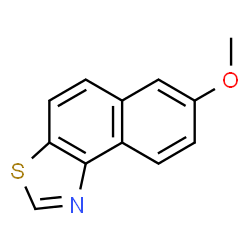 Naphtho[1,2-d]thiazole, 7-methoxy- (7CI) Structure