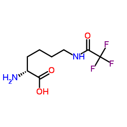 N6-(Trifluoroacetyl)-D-lysine结构式