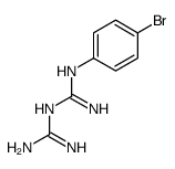 N-(4-Bromophenyl)imidodicarbonimidic diamide Structure